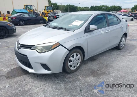 2014 Toyota Corolla L from USA, damaged, VIN 2T1BURHEXEC104607